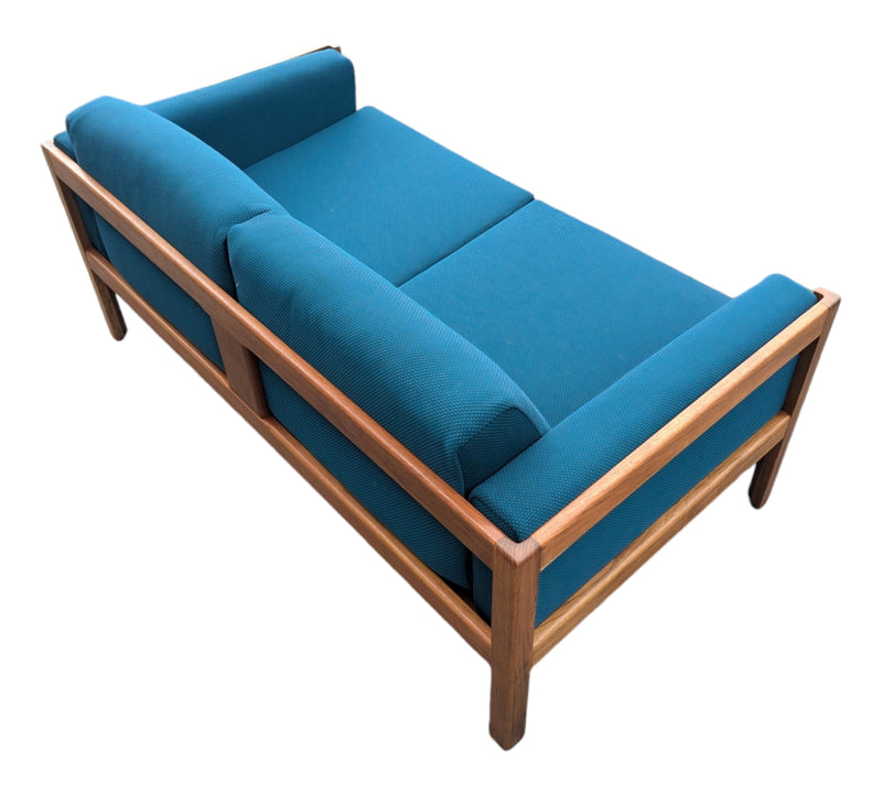 Two seater couch mid century in the style of Afra & Tobia Scarpa 'Bastiano'