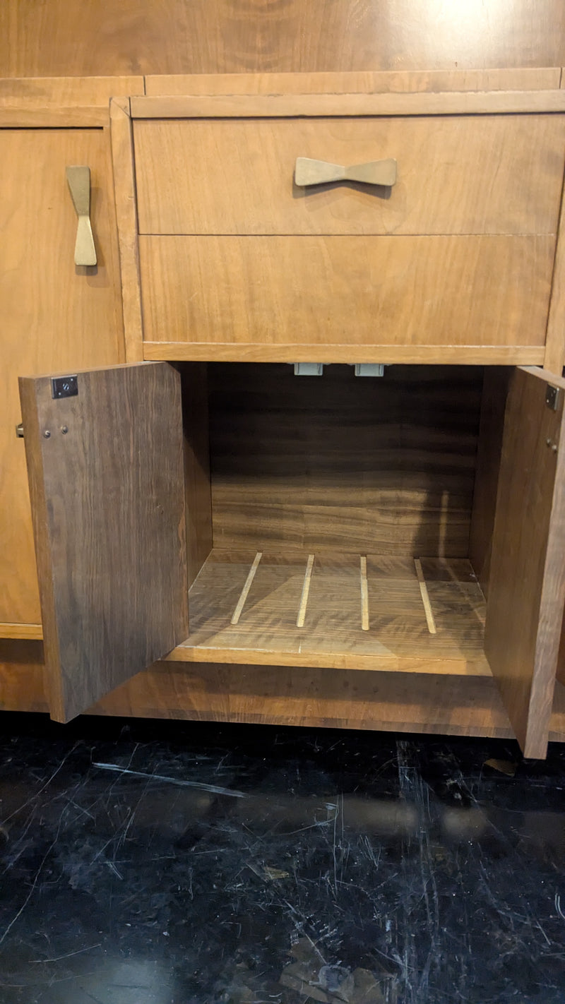 Rudowski MCM desk wall corner unit turntable radio sideboard 1965 bespoke rare