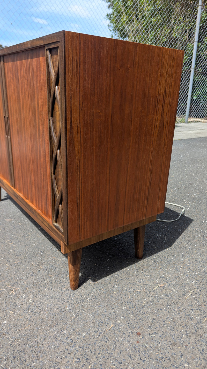 Rudowski genuine bespoke small sideboard bar cabinet MCM