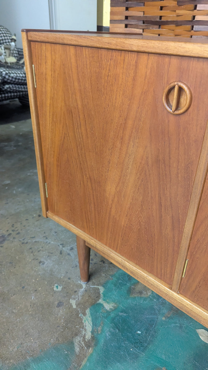 Pre order - Parker Sideboard Authentic Nordic 1960s “Cats Eyes” Vintage teak MCM 4 door version