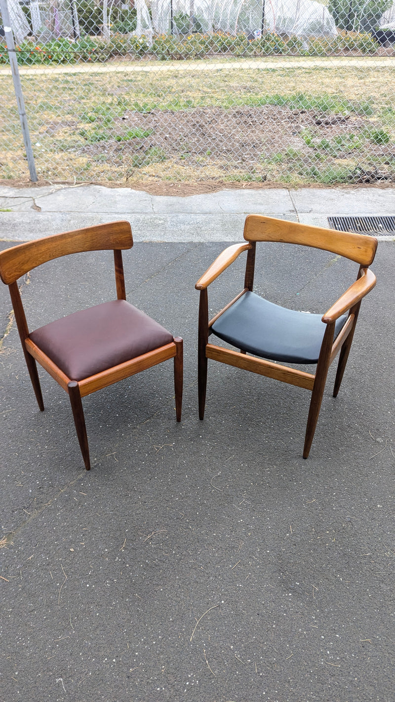 Pre order - Parker style dining chairs set of 6 or 8 with original Parker carvers matching