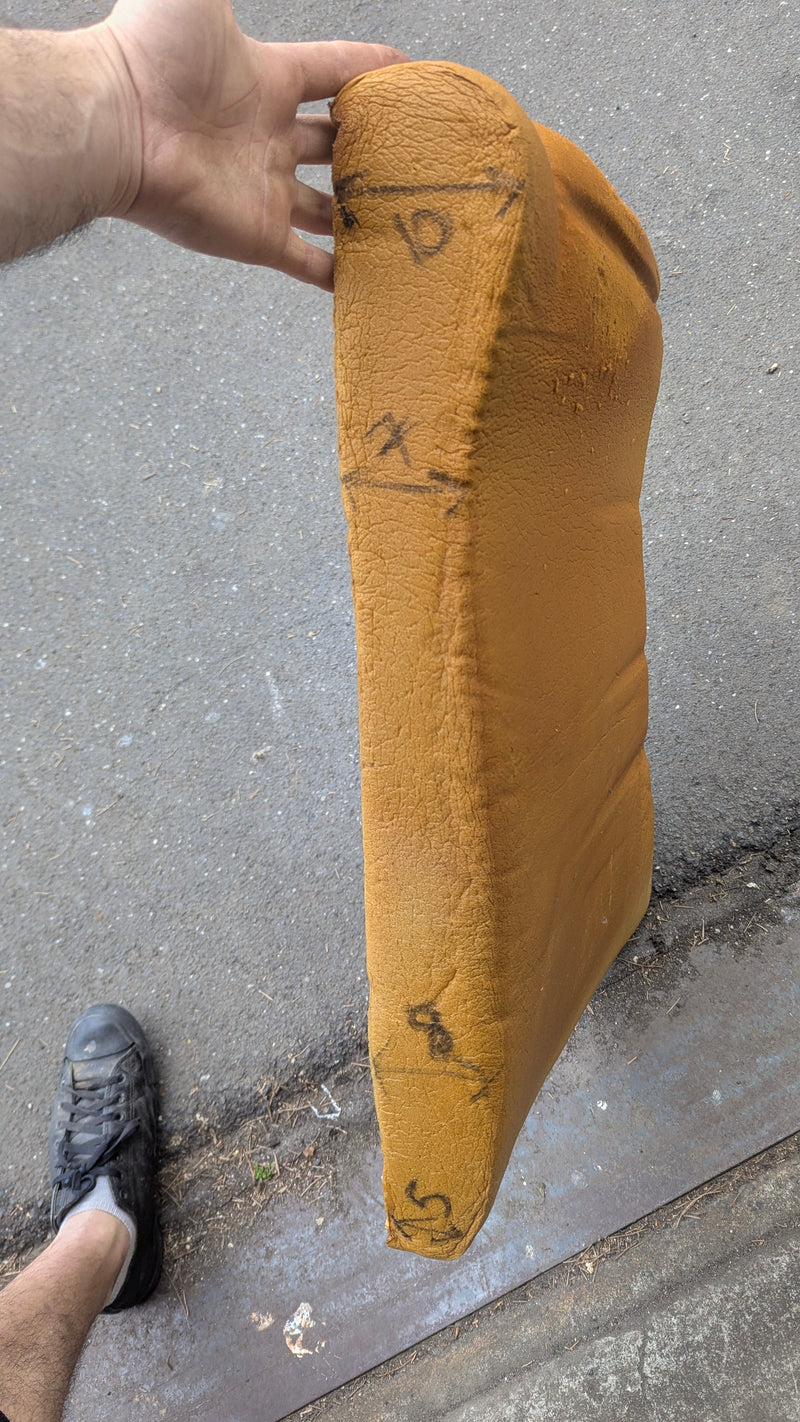 Restoration of mid century chair spring