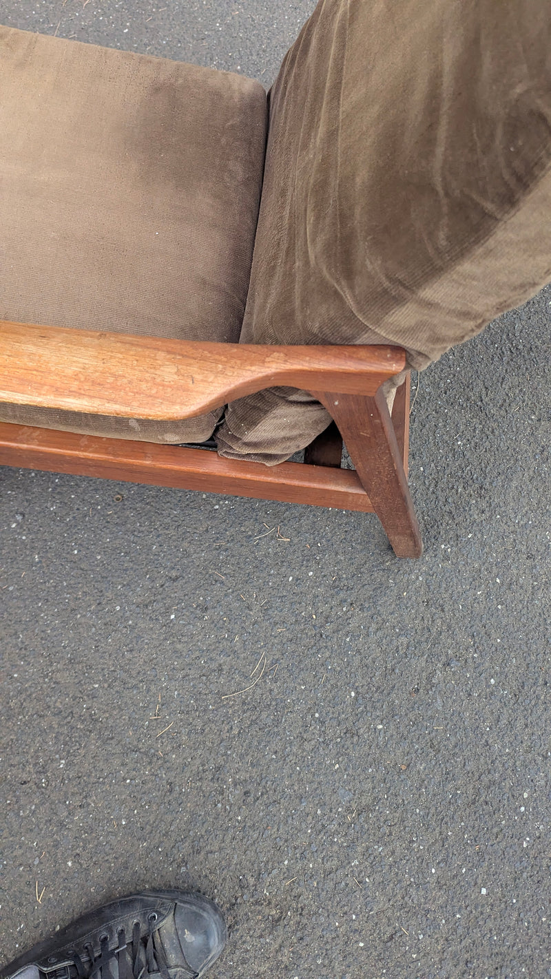 Restoration of mid century chair spring