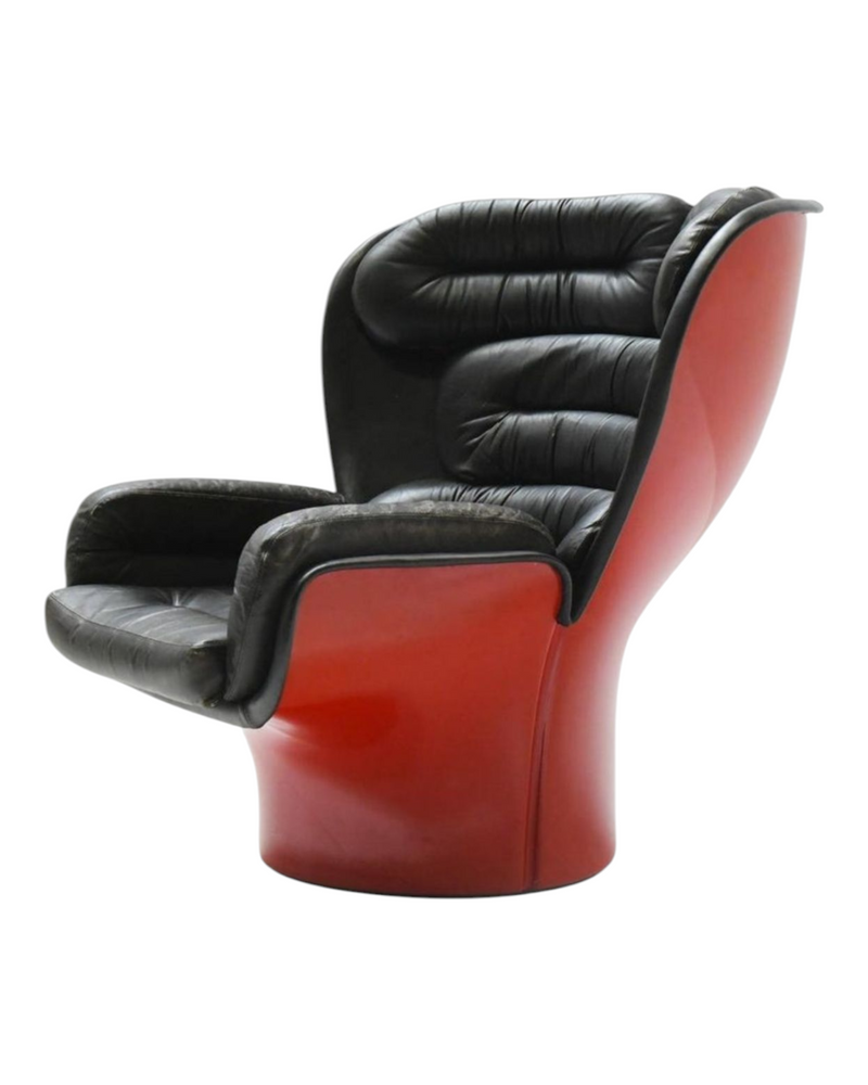 Original Space Age Mid century Joe Colombo Elda armchair