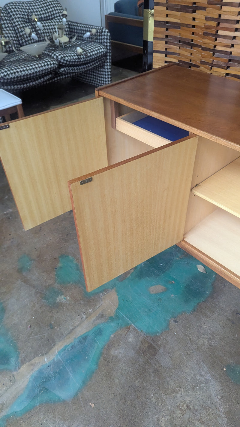 Pre order - Parker Sideboard Authentic Nordic 1960s “Cats Eyes” Vintage teak MCM 4 door version