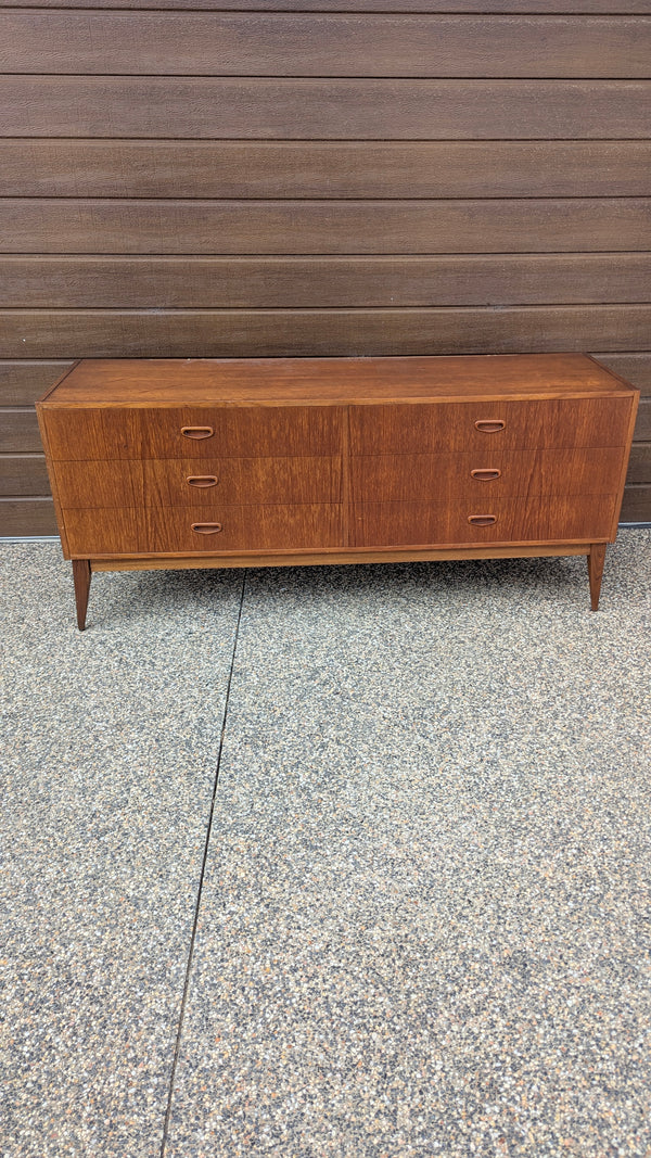 Parker style sideboard lowboy dresser mid century teak 1960s