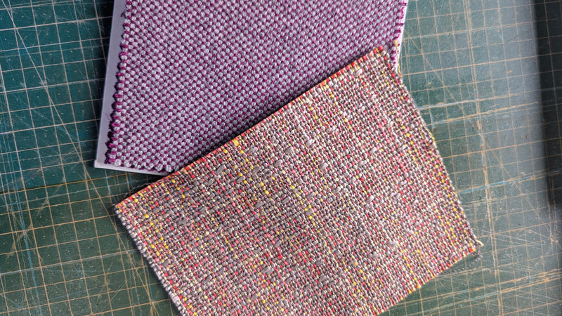 Danish Deluxe 3 seater couch fully restored 1960s Inga Warwick fabric