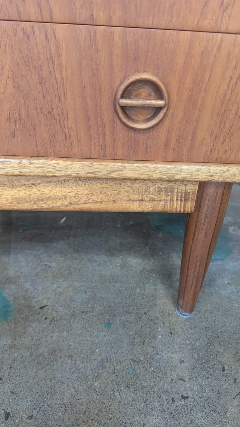 Pre order - Parker Sideboard Authentic Nordic 1960s “Cats Eyes” Vintage teak MCM 4 door version