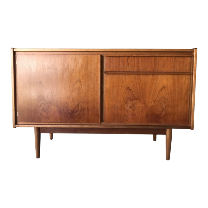 Parker 2 door lip restored bar sideboard 1960s