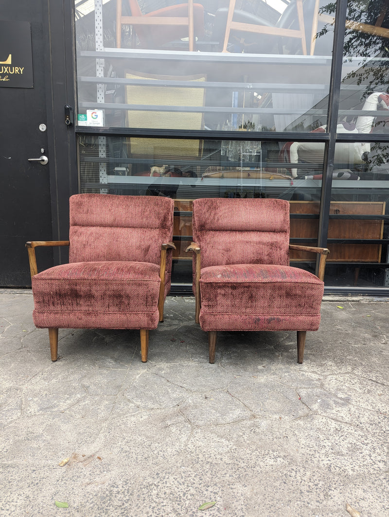 Pre order - Pair of Dario Zoureff armchairs