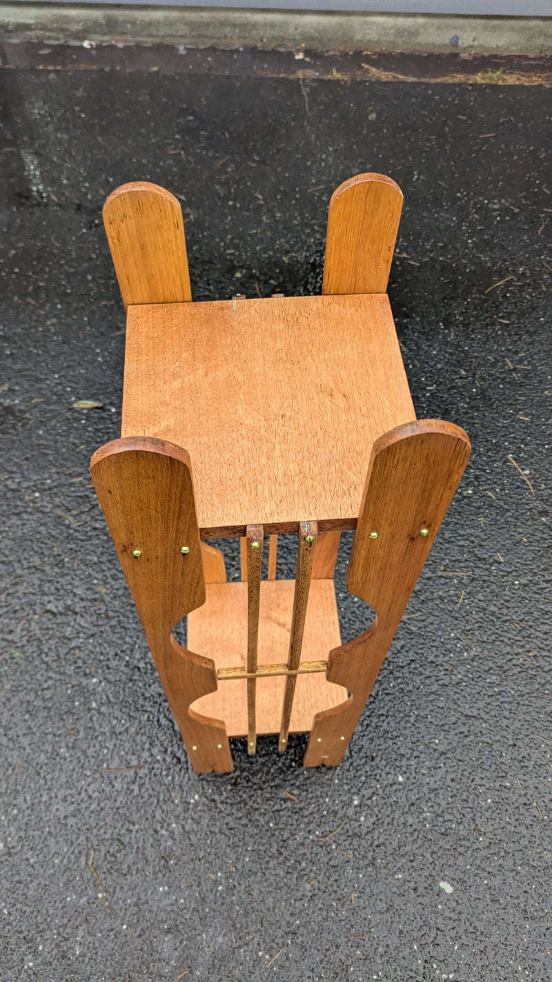 Antique 100 year old planter box 1920s art deco