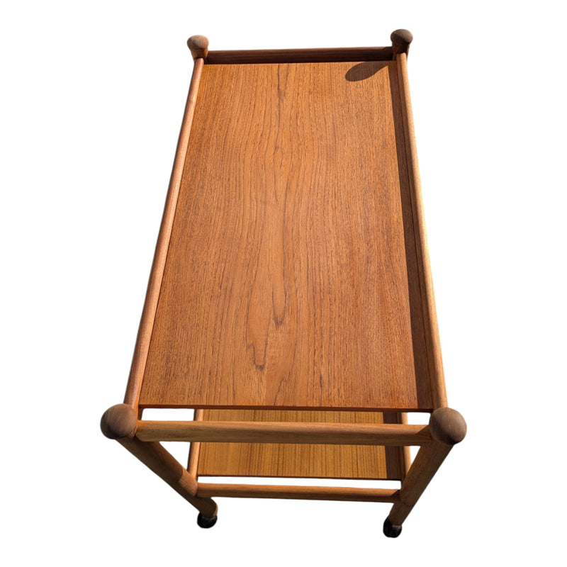 Authentic Genuine Bar Tea Trolley Parker 1960s MCM furniture