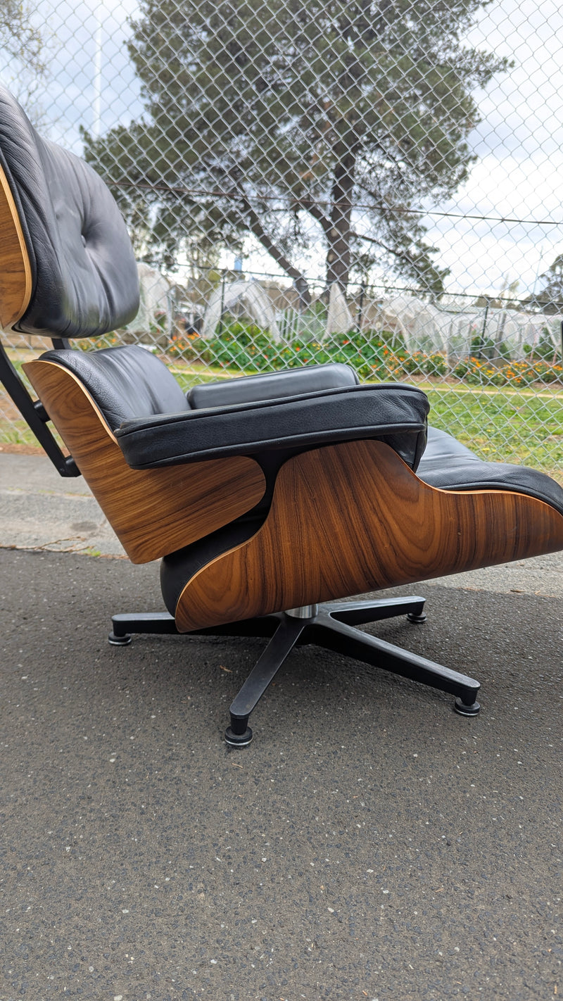 Restoration pair of Eames chairs replica