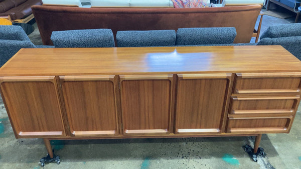 Chiswell Sideboard Authentic teak MCM extra long sideboard 5 door Koben