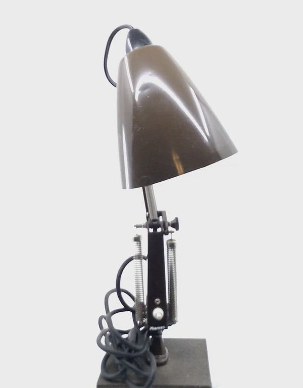 Original chocoloate brown planet lamp desk Australia Genuine Studio K