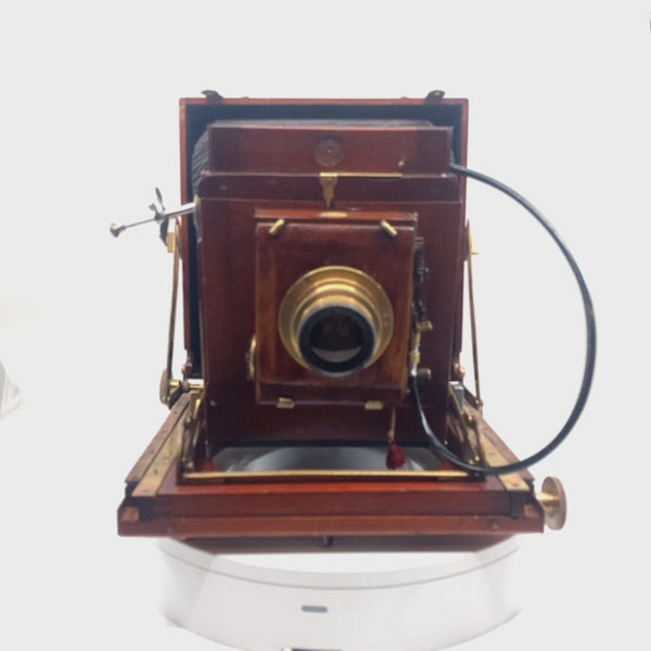 Antique Wooden Cased Thornton Pickard Special Ruby Camera restored