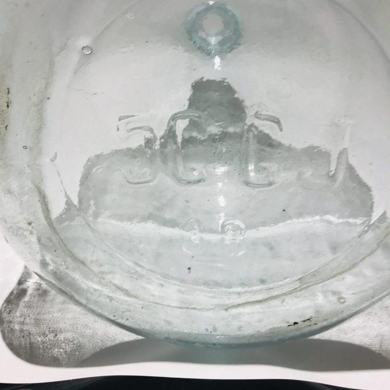 Antique Vintage Clear Apothecary Alchemy Glass Bottle Large Jar