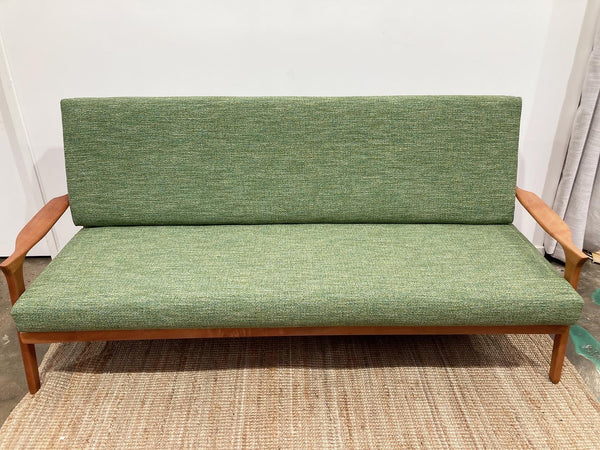 Pre order - Danish Deluxe 3 seater couch fully restored Zepel Mingle Mangle Turtle 1960s Inga