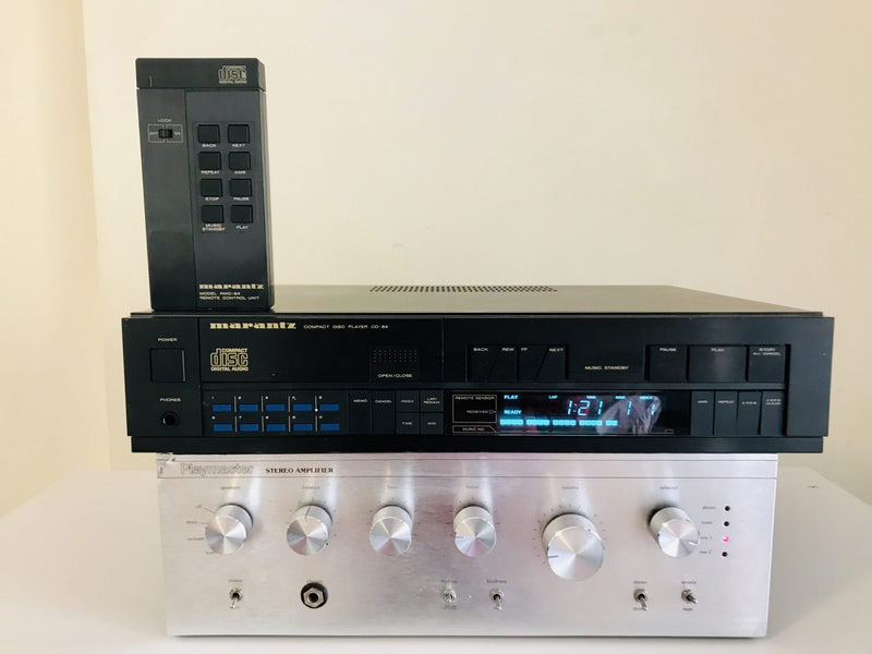 Original genuine Marantz CD-84 CD player with remote serviced working