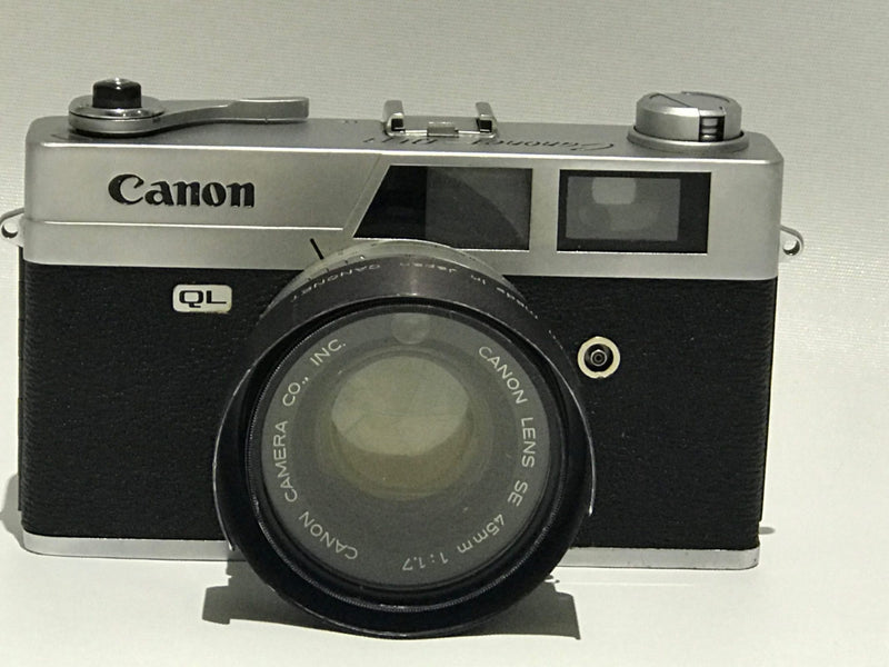 Canon Canonet QL17 rangefinder 35mm film camera vintage 45mm lens