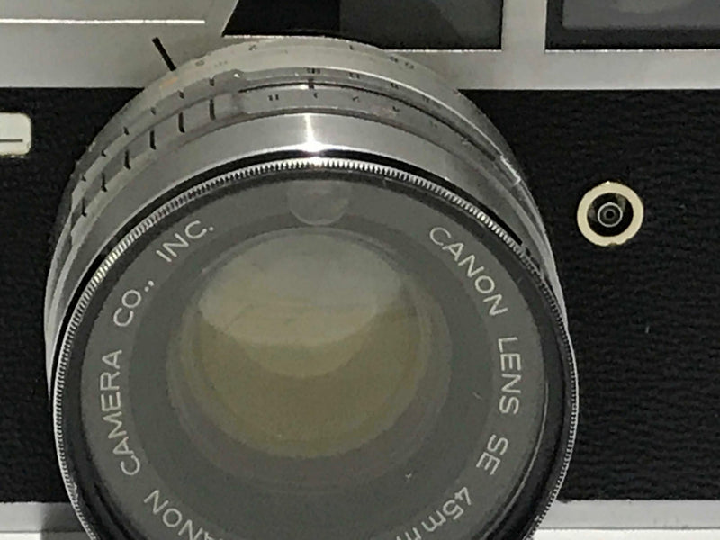 Canon Canonet QL17 rangefinder 35mm film camera vintage 45mm lens