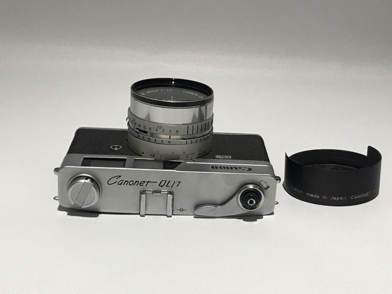 Canon Canonet QL17 rangefinder 35mm film camera vintage 45mm lens