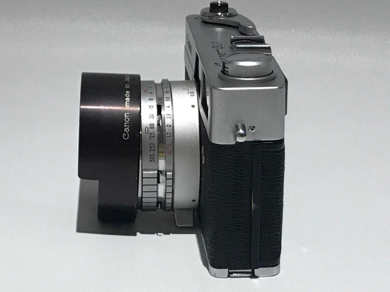 Canon Canonet QL17 rangefinder 35mm film camera vintage 45mm lens