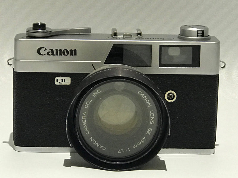 Canon Canonet QL17 rangefinder 35mm film camera vintage 45mm lens