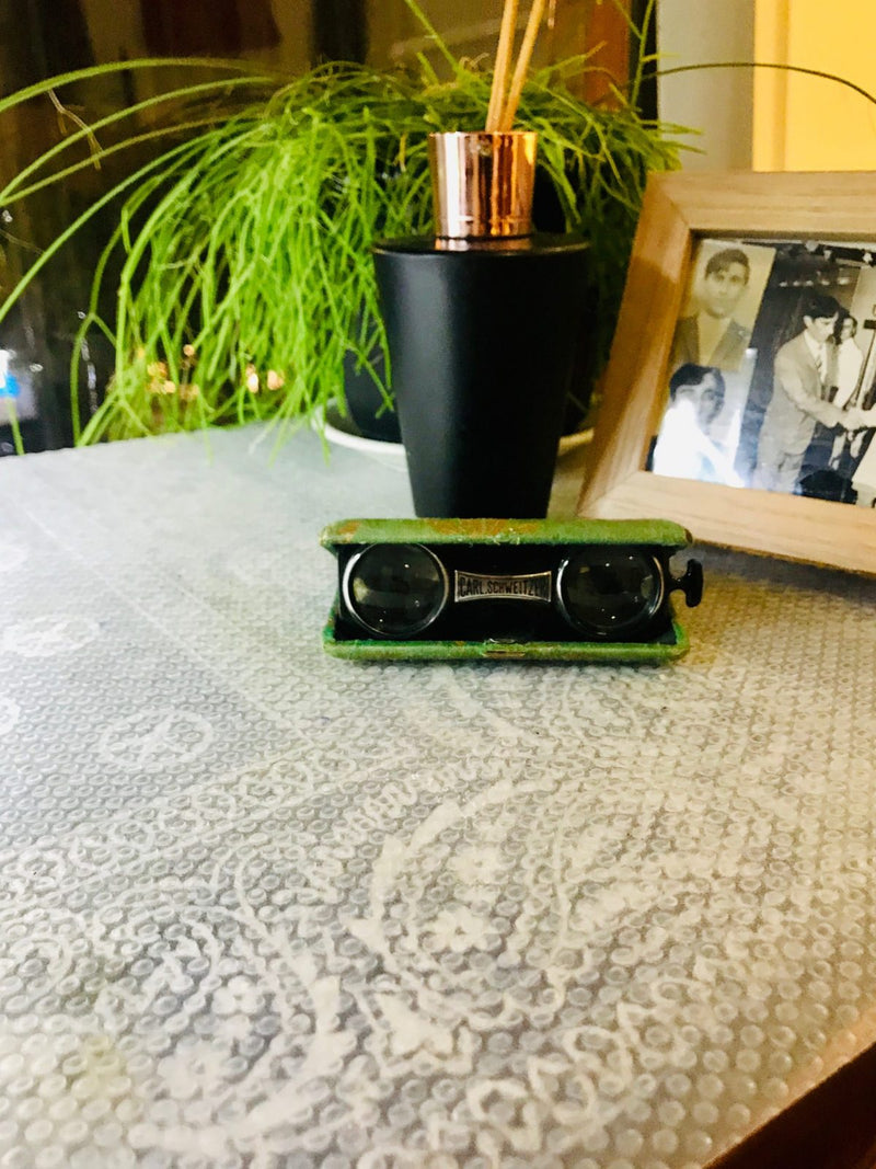 Carl Schweitzer opera folding binoculars made in Japan vintage