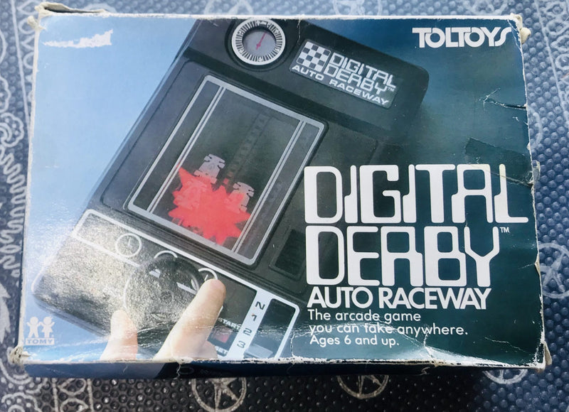 Tomy digital derby box 1978 rare boxed auto raceway working – Vintage ...