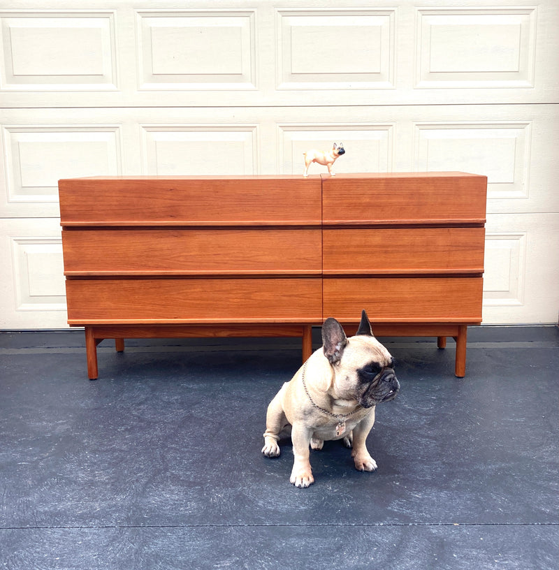 Parker lip sideboard modular bedside tables genuine restored MCM 1960s
