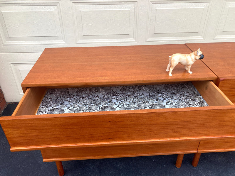 Parker lip sideboard modular bedside tables genuine restored MCM 1960s