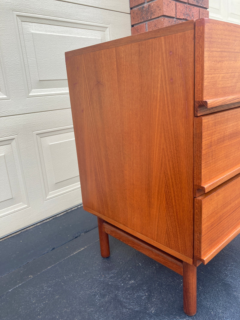 Parker lip sideboard modular bedside tables genuine restored MCM 1960s
