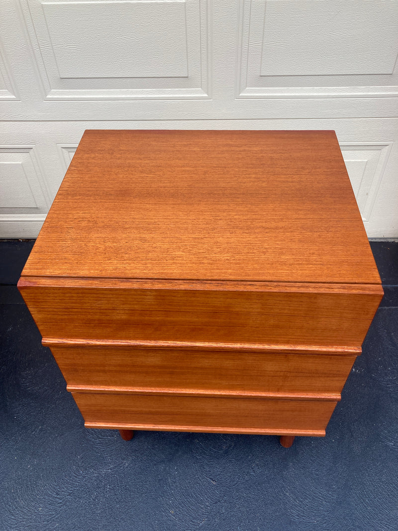 Parker lip sideboard modular bedside tables genuine restored MCM 1960s