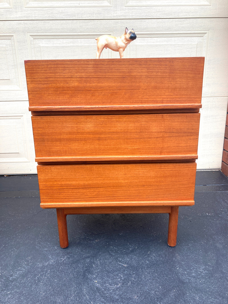 Parker lip sideboard modular bedside tables genuine restored MCM 1960s