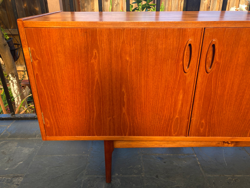 Fler 64 sideboard original restored mcm genuine teak buffet Fred Lowen