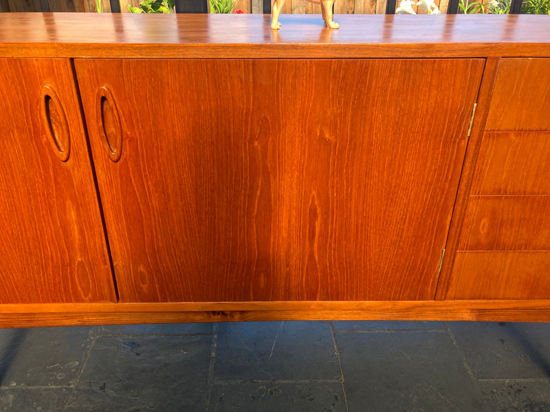 Fler 64 sideboard original restored mcm genuine teak buffet Fred Lowen