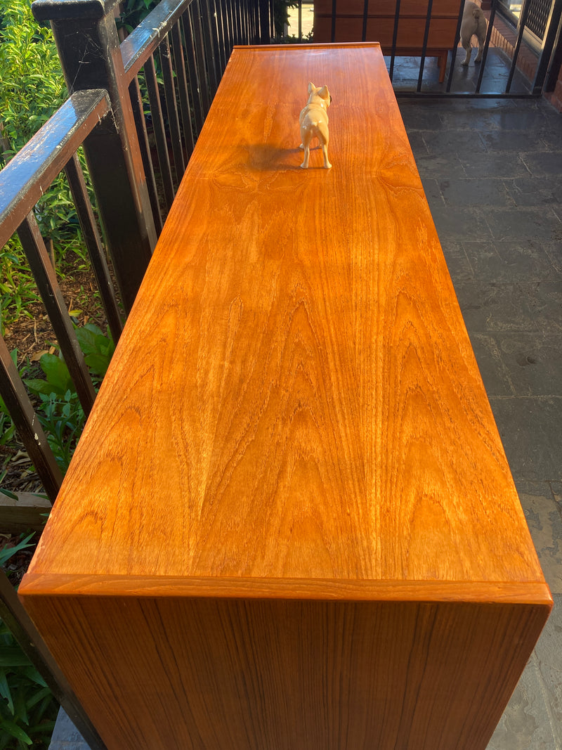 Fler 64 sideboard original restored mcm genuine teak buffet Fred Lowen