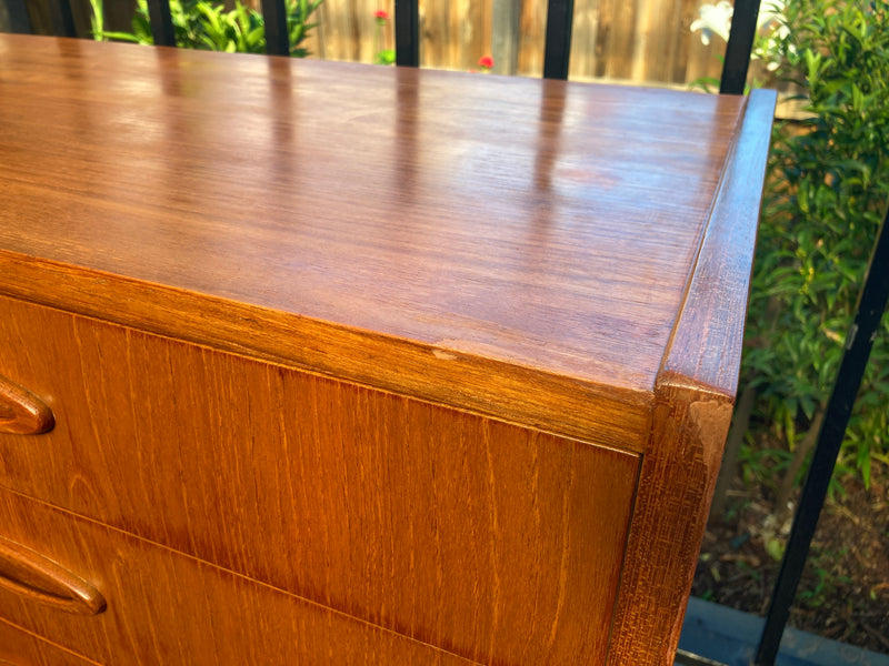 Fler 64 sideboard original restored mcm genuine teak buffet Fred Lowen