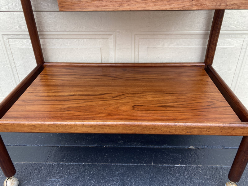 Authentic Genuine Bar Tea Trolley Parker 1960s MCM furniture