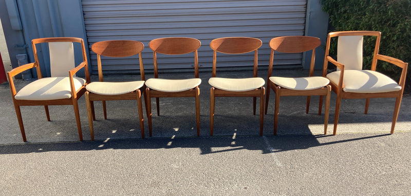 Parker 4 spade matchstick 107 chairs with 2 carvers cream full grain italian leather