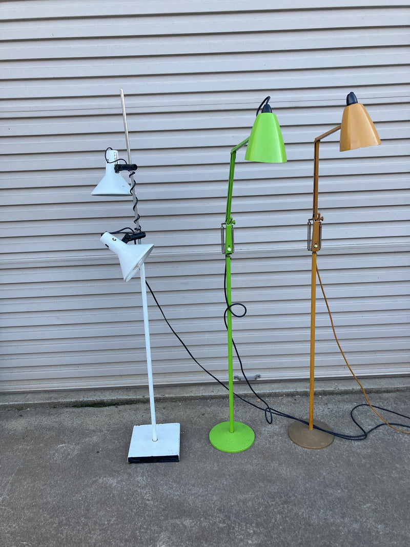 60s shop lamps retro