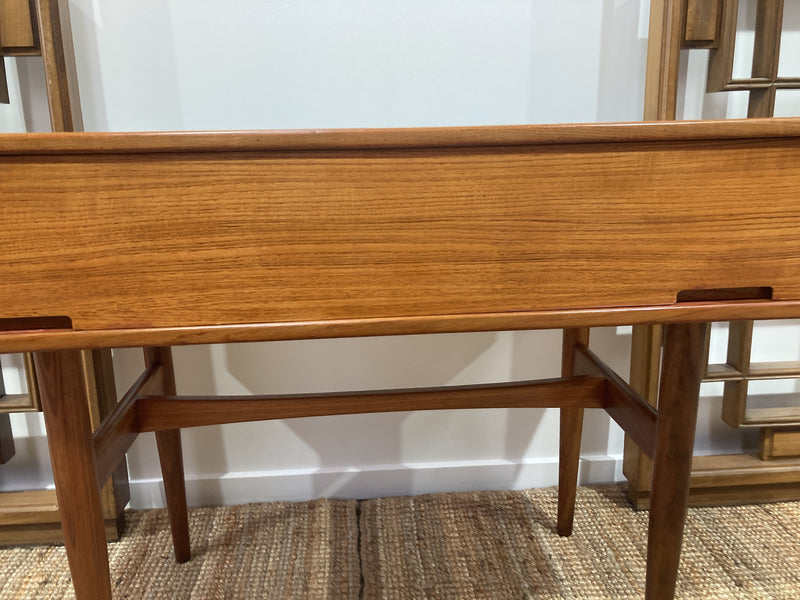 Console hans hayson hall table console desk table MCM fully restored