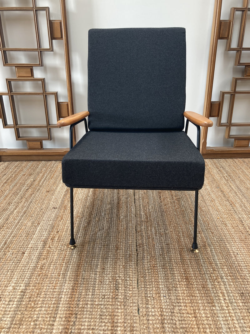 Supersonic Industries Mid Century Armchair single restored vintage mcm Fler UTW Style