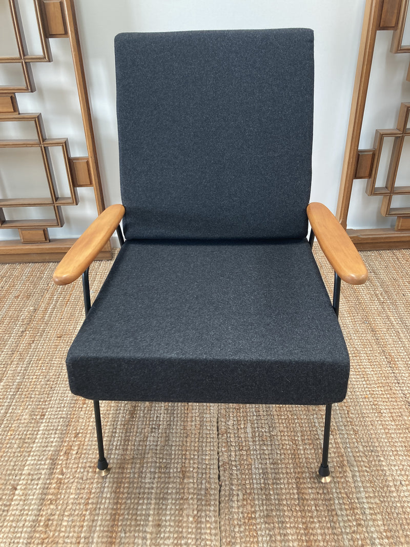 Supersonic Industries Mid Century Armchair single restored vintage mcm Fler UTW Style