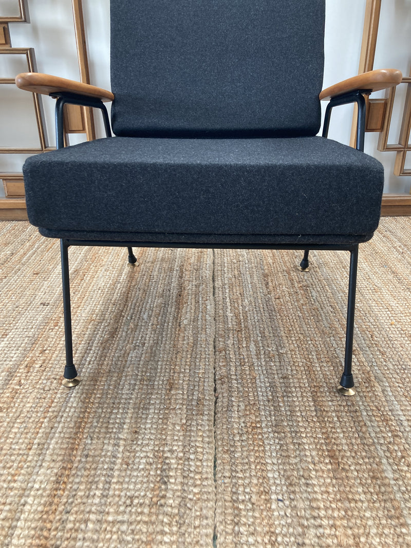 Supersonic Industries Mid Century Armchair single restored vintage mcm Fler UTW Style