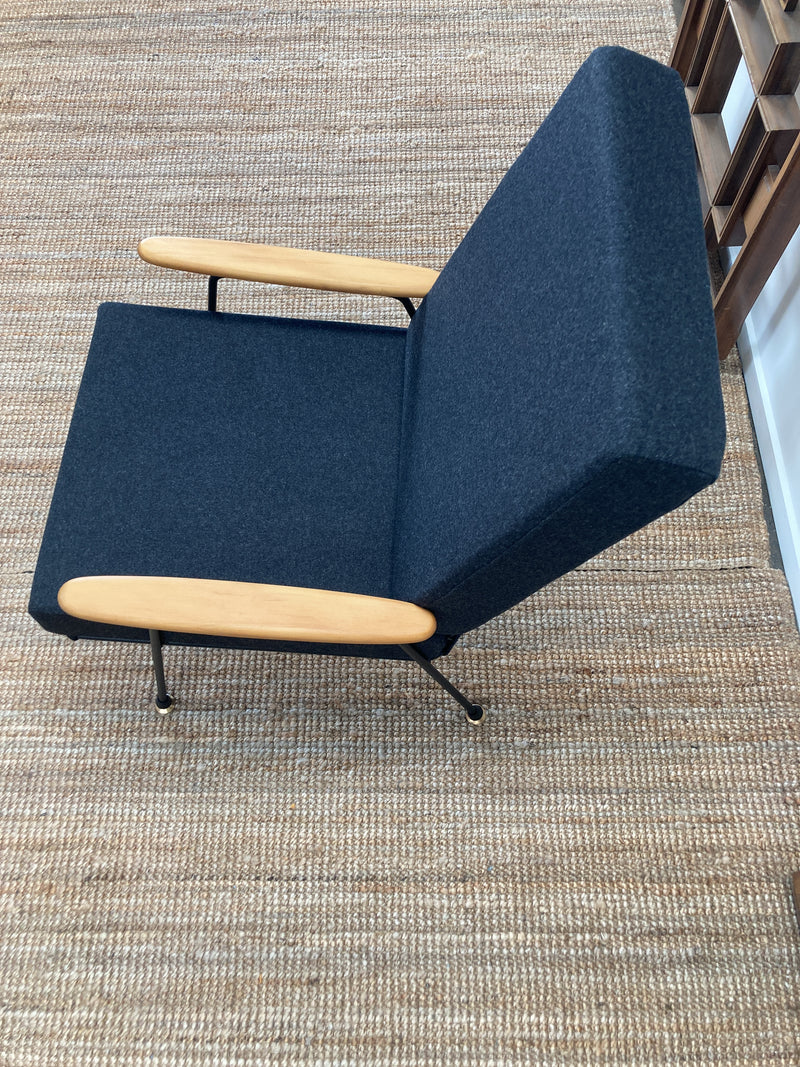 Supersonic Industries Mid Century Armchair single restored vintage mcm Fler UTW Style