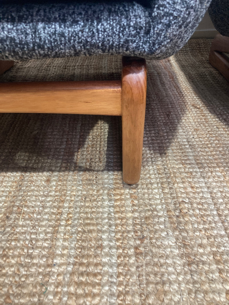 Restoration of Danish Deluxe Trina lounge suite set and alpha rattan coffee table