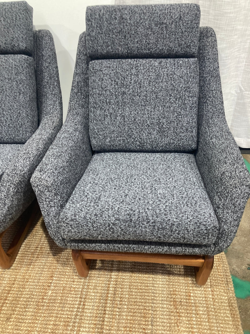 Restoration of Danish Deluxe Trina lounge suite set and alpha rattan coffee table
