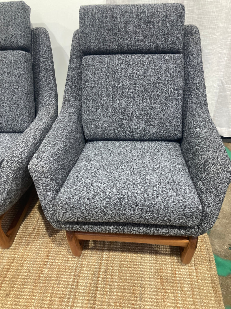 Pre order  - Danish Deluxe Trina lounge suite pair armchairs couch fully restored MCM boucle (choose your own fabric)